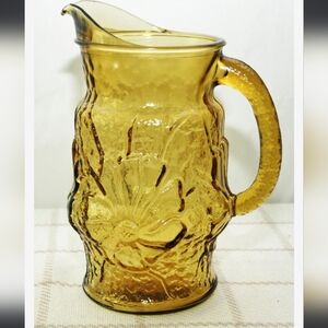 Vintage Anchor Hocking 70s Pitcher